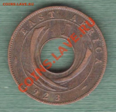 Британская Восточная Африка, 1 цент 1923 (21.11) - E1