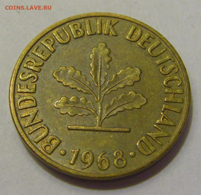 5 пфенниг 1968 J ФРГ №1 21.05.2022 22:00 М - CIMG6509.JPG