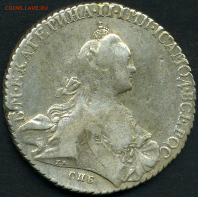 1 рубль 1770 СПБ СА - 004 1