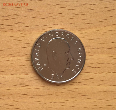 Норвегия 5 крона 1995 50 лет ООН Дети - IMG_8203.JPG
