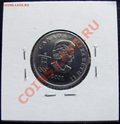 E14 25¢ Канада Керлинг 2007 B-UNC до 26.11 в 22°° - E14 25C Curling 2007_2