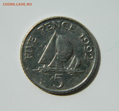 Гернси 5 пенсов 1992 г. (Парусник) до 24.05.22 - DSCN5902.JPG