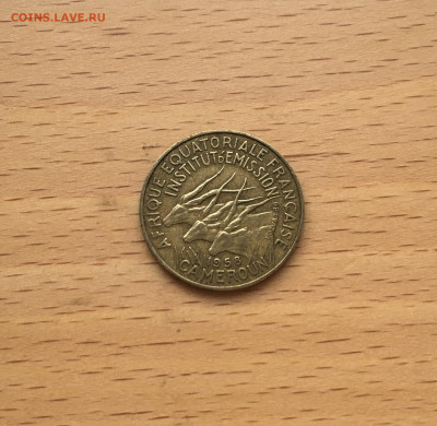 Французская Экваториальная Африка 10 франков 1958 Антилопа - IMG_8355.JPG