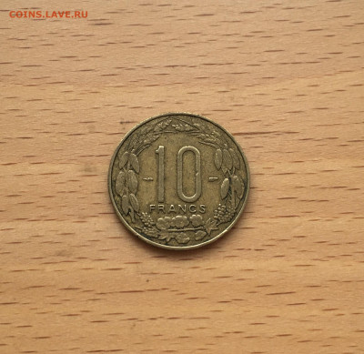 Французская Экваториальная Африка 10 франков 1958 Антилопа - IMG_8353.JPG