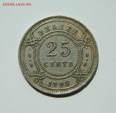 Белиз 25 центов 1993 г. до 24.05.22 - DSCN5913.JPG