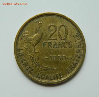 Франция 20 франков 1950 г. до 24.05.22 - DSCN5925.JPG