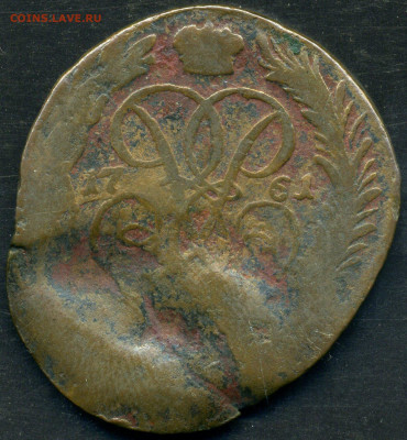 Копейка 1761 Брак. - СС4