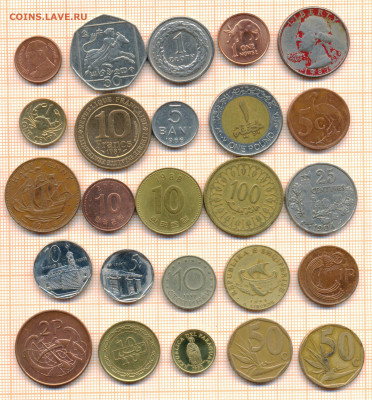 монеты разные 2 от 5 руб. фикс цена - лист 2 001