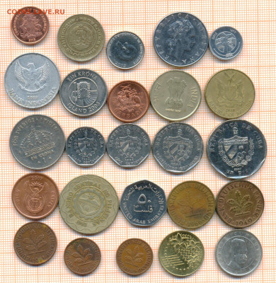монеты разные 6 от 5 руб. фикс цена - лист 6а 001