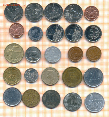 монеты разные 9 от 5 руб. фикс цена - лист 9 001