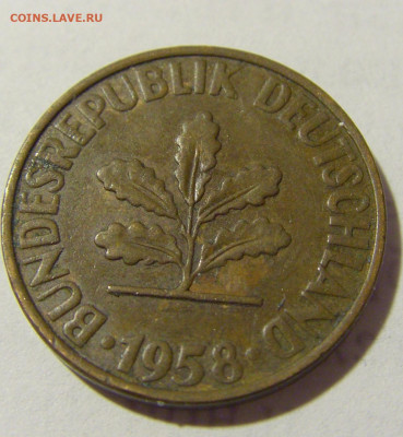 2 пфеннига 1958 G ФРГ №1 27.05.2022 22:00 МСК - CIMG7149.JPG