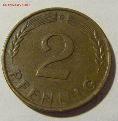 2 пфеннига 1958 G ФРГ №1 27.05.2022 22:00 МСК - CIMG7146.JPG