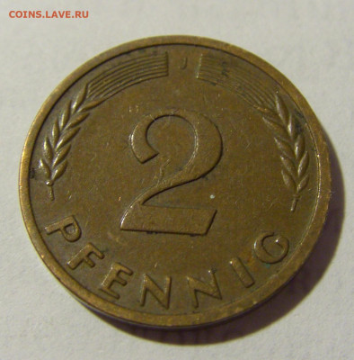 2 пфеннига 1958 J ФРГ №1 27.05.2022 22:00 МСК - CIMG7151.JPG
