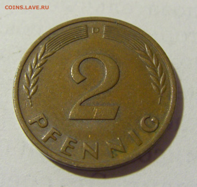 2 пфеннига 1960 D ФРГ №2 27.05.2022 22:00 МСК - CIMG7163.JPG