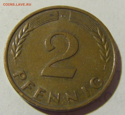 2 пфеннига 1962 G ФРГ №1 27.05.2022 22:00 МСК - CIMG7175.JPG