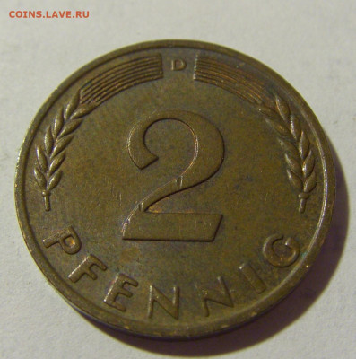 2 пфеннига 1966 D ФРГ №2 27.05.2022 22:00 МСК - CIMG7211.JPG