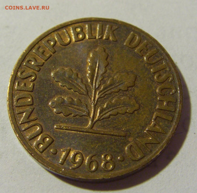 2 пфеннига 1968 G ФРГ №1 27.05.2022 22:00 МСК - CIMG7237.JPG