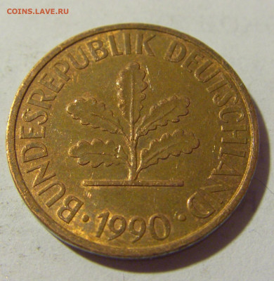2 пфеннига 1990 F ФРГ №1 27.05.2022 22:00 МСК - CIMG7281.JPG