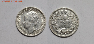 Нидерланды 10 центов 1939 года - 26.05 - IMG_20220515_120300