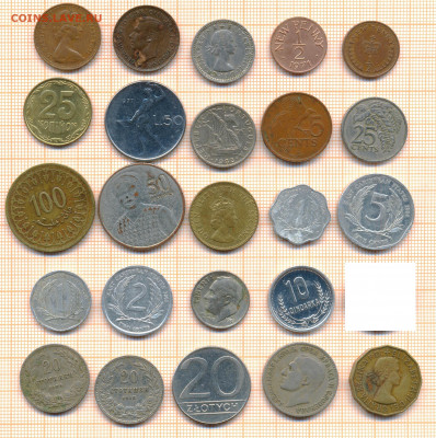 монеты разные 4 от 5 руб. фикс цена - лист 4 001