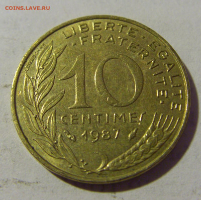 10 сантим 1987 Франция №1а 27.05.2022 22:00 МСК - CIMG7522.JPG