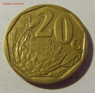 20 центов 2008 ЮАР №1а 27.05.2022 22:00 МСК - CIMG7542.JPG