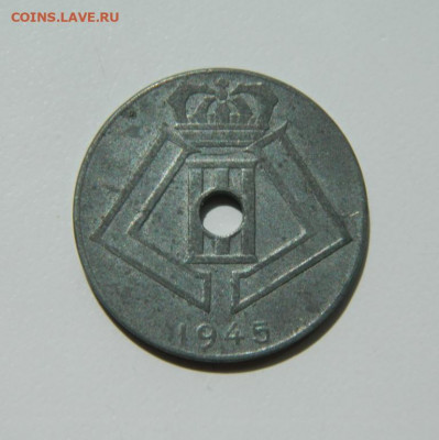 Бельгия 10 сантимов 1945 г. (Цинк) до 26.05.22 - DSCN6072.JPG