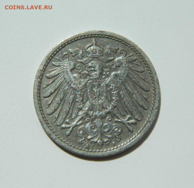 Германия 10 пфеннигов 1913 г. "А" до 26.05.22 - DSCN6012.JPG