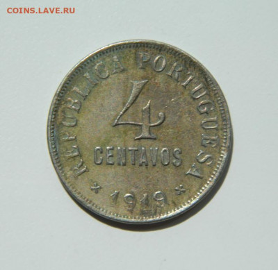Португалия 4 сентаво 1919 г. до 26.05.22 - DSCN6023.JPG