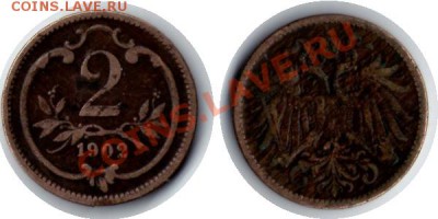 >L<Старая Австрия 2 хеллера 1902 до 26.11.11 21:00 - Австрия_2_хеллера_02
