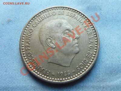 ИСПАНИЯ 1 песета 1966г. ФРАНКО до 26.11.11 в 22-00 - MEMO0035.JPG