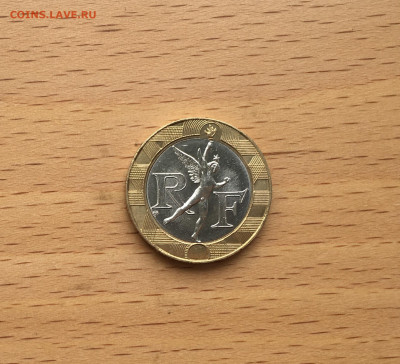 биметалл Франция 10 франков 2000 - IMG_8447.JPG