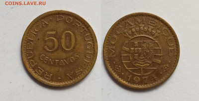 Португальский Мозамбик 50 сентаво 1974 года- 28.05 - IMG_20220524_151912