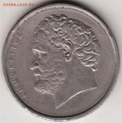 ГРЕЦИЯ 10 драхм 1982 г. до 31.05.22 г. в 23.00 - 016