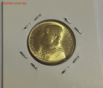 Ватикан 200 лир 1979. UNC. Тираж - 170 000 шт. - 12