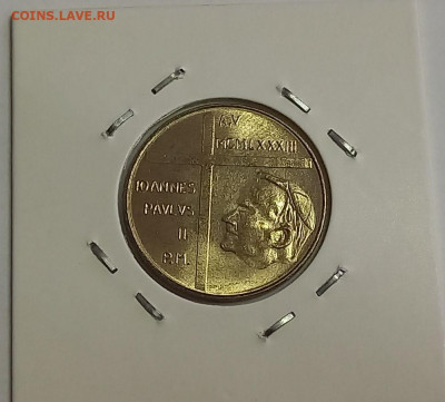 Ватикан 200 лир 1983. UNC. Тираж - 110 000 шт. - 11