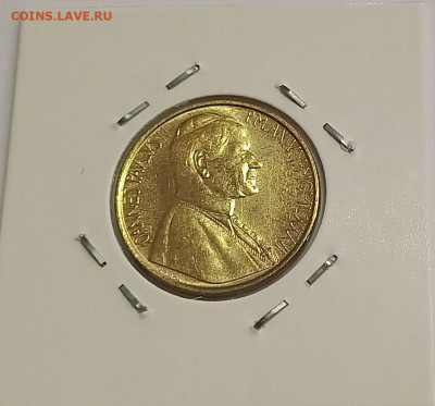 Ватикан 200 лир 1986. Тираж - 80 000 шт. - 8