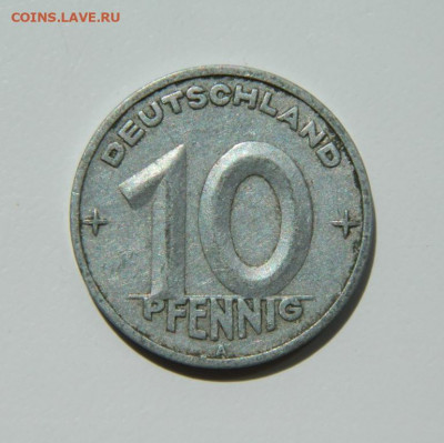 Германия 10 пфеннигов 1950 г. "А" до 31.05.22 - DSCN6024.JPG