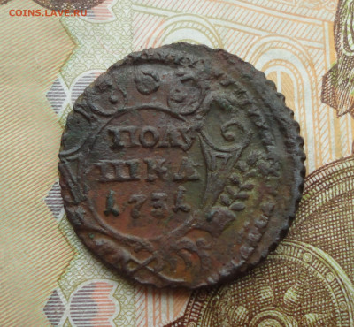 Кладовая полушка 1731 года. До 29.05.22. №-2. - DSC00088.JPG