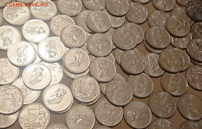 5 рублей 2014 года 70 лет Победы Курская битва - DSC_3998.JPG