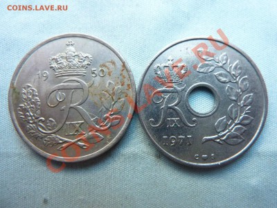 ДАНИЯ 25 ёре 1950г. и 25 ёре 1971г.С ДЫРОЧКОЙ  до 26.11.11 - MEMO0052.JPG
