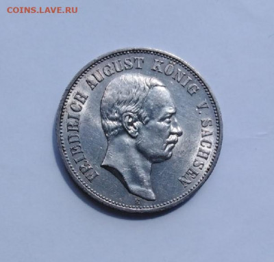 Саксония 5 марок 1914г ,до 31.05.2022г в 22.00 мск - 3