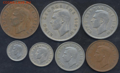 2 кроны 1940-52 г.  31.05.2022 г - Зеландия 1940-51 1