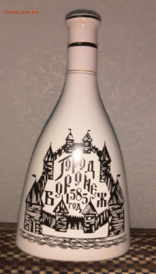 Бутылка керамическая ВОРОНЕЖ 1585 г -надпись - P10401-071318