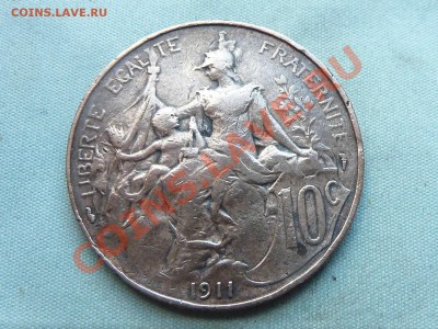 СТАРАЯ ФРАНЦИЯ 10с 1911г.ИНТЕРЕСНАЯ  до 27.11.11 в 22-00 - MEMO0070.JPG