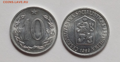 Чехословакия 10 геллеров 1969 года - 2.06 - IMG_20220527_195053