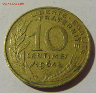 10 сантим 1964 Франция №2 03.06.22 22:00 М - CIMG8681.JPG