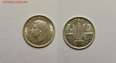 Австралия 3 пенса 1943 года, Георг VI №3 - 4.06 - IMG_20220327_180229