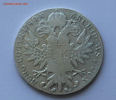 1 талер 1780 года "талер Марии Терезии" - IMG_7806.JPG