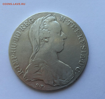 1 талер 1780 года "талер Марии Терезии" - IMG_7803.JPG